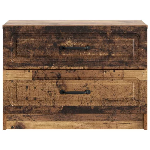  Éjjeliszekrény fiókkal Antik Fa 62 x 34,5 x 44,5 cm Szerelt Fa