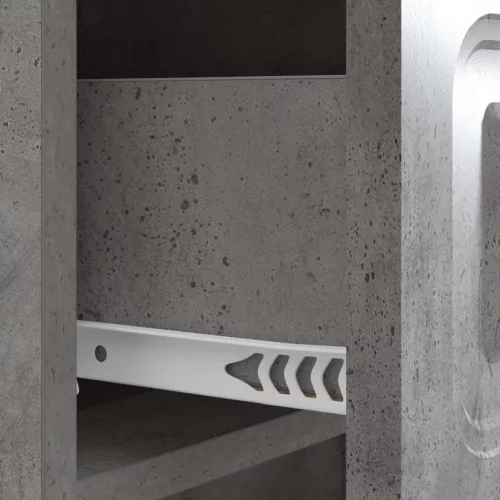  Éjjeliszekrény fiókkal Betonszürke 43 x 41 x 63,5 cm Szerelt Fa