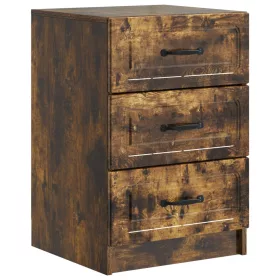    Éjjeliszekrény Füstös Tölgy 43 x 41 x 63,5 cm Szerelt Fa