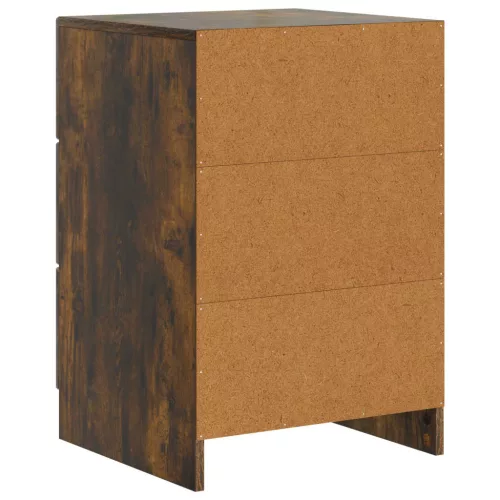  Éjjeliszekrény Füstös Tölgy 43 x 41 x 63,5 cm Szerelt Fa