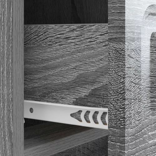  Éjjeliszekrény Szürke Sonoma 43 x 41 x 63,5 cm Szerelt Fa