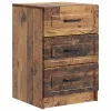  Éjjeliszekrény fiókkal Antik Fa 43 x 41 x 63,5 cm Szerelt Fa