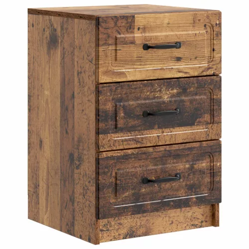  Éjjeliszekrény fiókkal Antik Fa 43 x 41 x 63,5 cm Szerelt Fa