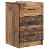  Éjjeliszekrény fiókkal Antik Fa 43 x 41 x 63,5 cm Szerelt Fa