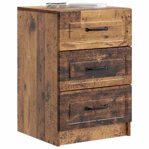  Éjjeliszekrény fiókkal Antik Fa 43 x 41 x 63,5 cm Szerelt Fa