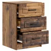  Éjjeliszekrény fiókkal Antik Fa 43 x 41 x 63,5 cm Szerelt Fa