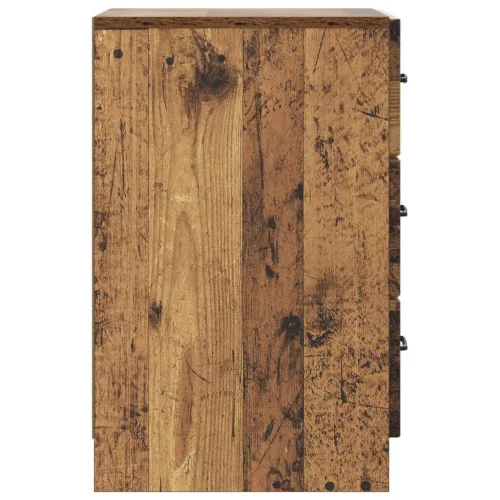  Éjjeliszekrény fiókkal Antik Fa 43 x 41 x 63,5 cm Szerelt Fa