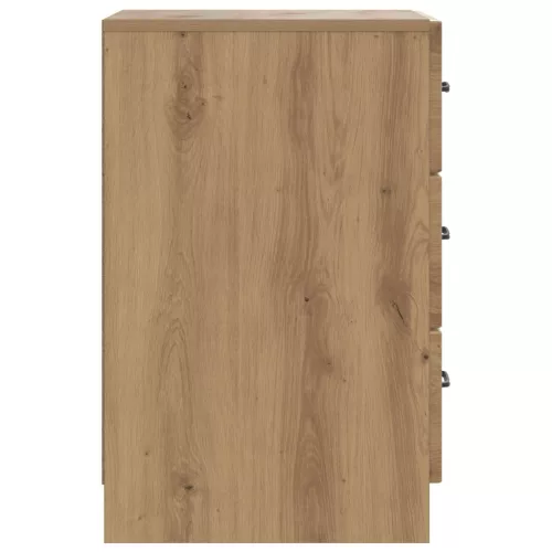  Éjjeliszekrény Kézműves Tölgy 43 x 41 x 63,5 cm Szerelt Fa