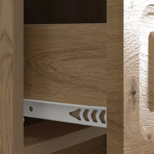  Éjjeliszekrény Kézműves Tölgy 43 x 41 x 63,5 cm Szerelt Fa