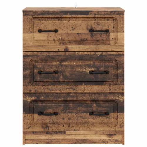  Fiókos szekrény Antik Fa 66 x 34,5 x 87 cm Szerelt Fa