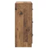  Fiókos szekrény Antik Fa 66 x 34,5 x 87 cm Szerelt Fa