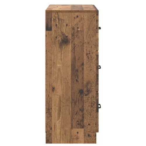  Fiókos szekrény Antik Fa 66 x 34,5 x 87 cm Szerelt Fa