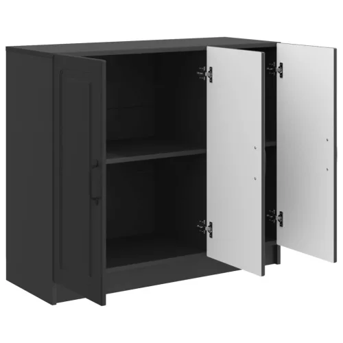  Széf Fekete 89 x 34,5 x 77 cm Szerelt Fa