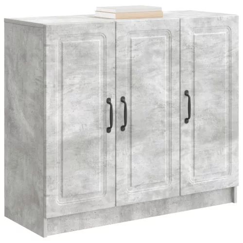  Széf Betonszürke 89 x 34,5 x 77 cm Szerelt Fa