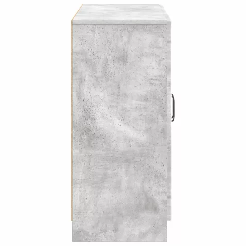  Széf Betonszürke 89 x 34,5 x 77 cm Szerelt Fa