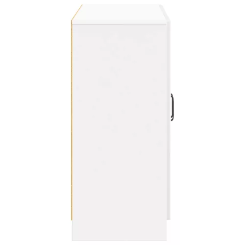  Széf Magasfényű Fehér 89 x 34,5 x 77 cm Szerelt Fa