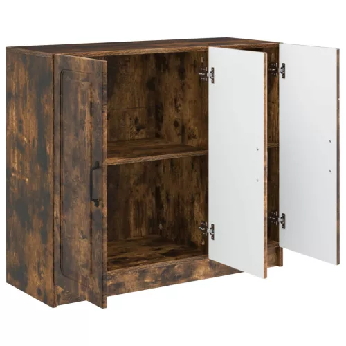  Széf Füstös Tölgy 89 x 34,5 x 77 cm Szerelt Fa