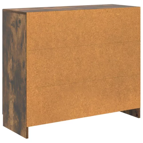  Széf Füstös Tölgy 89 x 34,5 x 77 cm Szerelt Fa