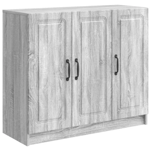  Széf Szürke Sonoma 89 x 34,5 x 77 cm Szerelt Fa