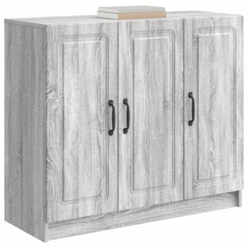  Széf Szürke Sonoma 89 x 34,5 x 77 cm Szerelt Fa