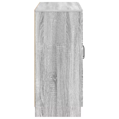  Széf Szürke Sonoma 89 x 34,5 x 77 cm Szerelt Fa