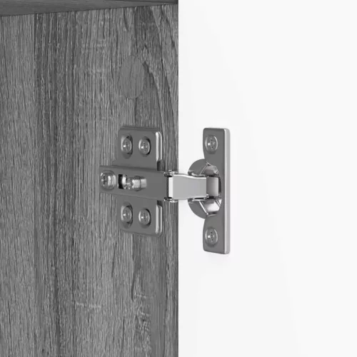  Széf Szürke Sonoma 89 x 34,5 x 77 cm Szerelt Fa