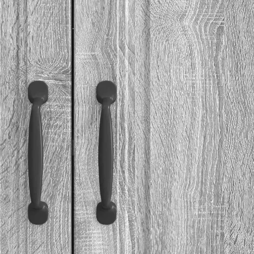  Széf Szürke Sonoma 89 x 34,5 x 77 cm Szerelt Fa