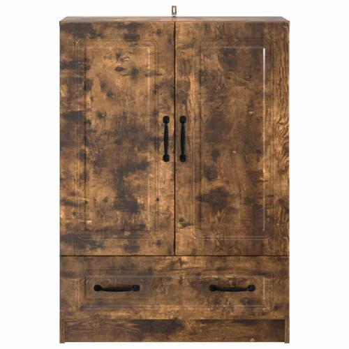  Széf fiókkal Füstös Tölgy 66 x 34,5 x 92 cm Szerelt Fa