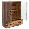 Széf fiókkal Antik Fa 66 x 34,5 x 92 cm Szerelt Fa