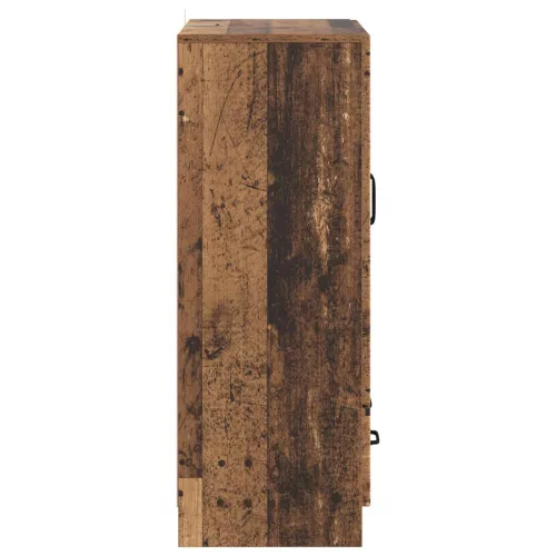  Széf fiókkal Antik Fa 66 x 34,5 x 92 cm Szerelt Fa