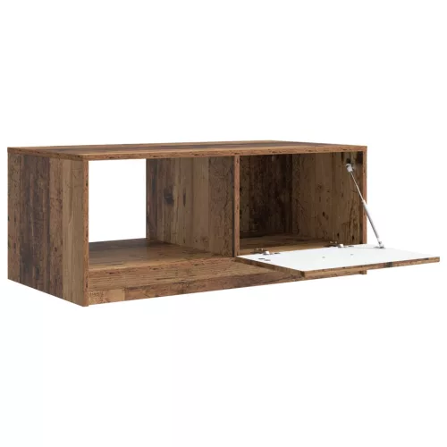  Dohányzóasztal Antik Fa 90 x 50 x 37 cm Szerelt Fa