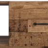  Dohányzóasztal Antik Fa 90 x 50 x 37 cm Szerelt Fa