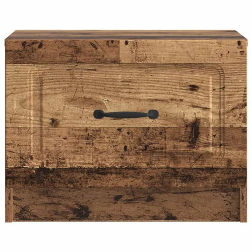  Dohányzóasztal fiókkal Antik Fa 49 x 50 x 37 cm Szerelt Fa