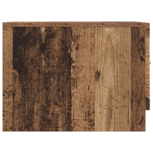  Dohányzóasztal fiókkal Antik Fa 49 x 50 x 37 cm Szerelt Fa