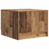  Dohányzóasztal fiókkal Antik Fa 49 x 50 x 37 cm Szerelt Fa