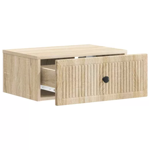  Éjjeliszekrény 2 pcs Sonoma Tölgy 49 x 34,5 x 20 cm Szerelt Fa