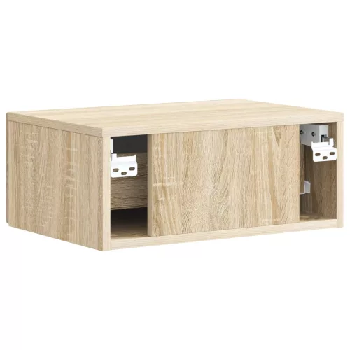  Éjjeliszekrény 2 pcs Sonoma Tölgy 49 x 34,5 x 20 cm Szerelt Fa