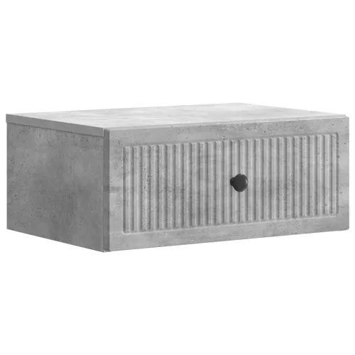  Éjjeliszekrény 2 pcs Betonszürke 49 x 34,5 x 20 cm Szerelt Fa