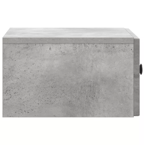  Éjjeliszekrény 2 pcs Betonszürke 49 x 34,5 x 20 cm Szerelt Fa