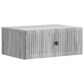    Éjjeliszekrény Szürke Sonoma 49 x 34,5 x 20 cm Szerelt Fa