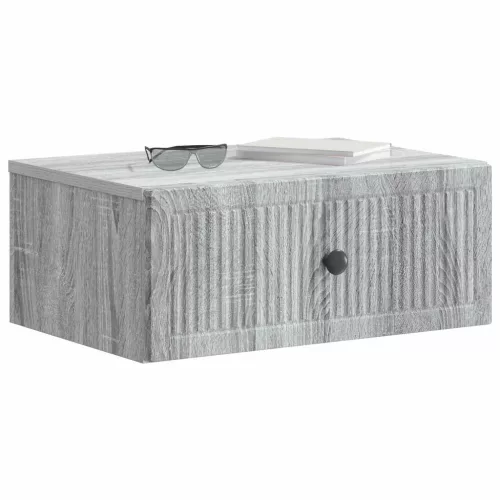  Éjjeliszekrény 2 pcs Szürke Sonoma 49 x 34,5 x 20 cm Szerelt Fa