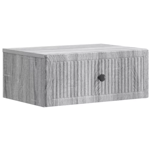  Éjjeliszekrény 2 pcs Szürke Sonoma 49 x 34,5 x 20 cm Szerelt Fa