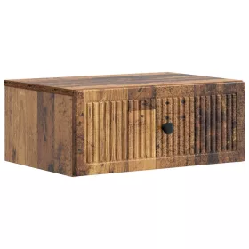    Éjjeliszekrény fiókkal Antik Fa 49 x 34,5 x 20 cm Szerelt Fa