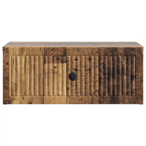  Éjjeliszekrény fiókkal Antik Fa 49 x 34,5 x 20 cm Szerelt Fa