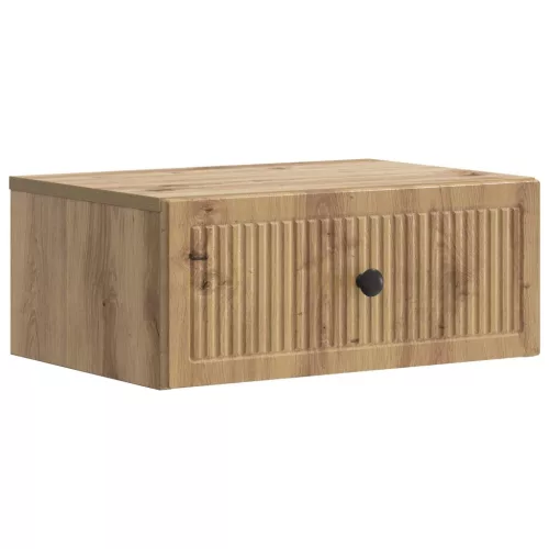  Éjjeliszekrény fiókkal 2 pcs Kézműves Tölgy 49 x 34,5 x 20 cm