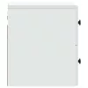  Fali éjjeli szekrény 2 pcs Fehér 33 x 34,5 x 40 cm Szerelt Fa