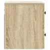  Fali éjjeli szekrény 2 pcs Sonoma Tölgy 33 x 34,5 x 40 cm