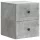  Fali éjjeli szekrény Betonszürke 33 x 34,5 x 40 cm Szerelt Fa