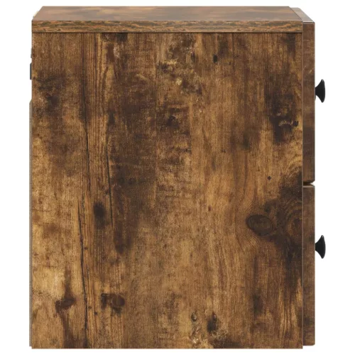  Fali éjjeli szekrény 2 pcs Füstös Tölgy 33 x 34,5 x 40 cm