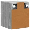  Fali éjjeli szekrény 2 pcs Szürke Sonoma 33 x 34,5 x 40 cm